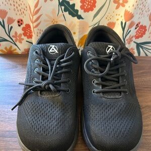 Zebra Men’s Shoes Husky Black 6E, Extra Extra Wide Toe Box Size 10 Sneakers Mesh